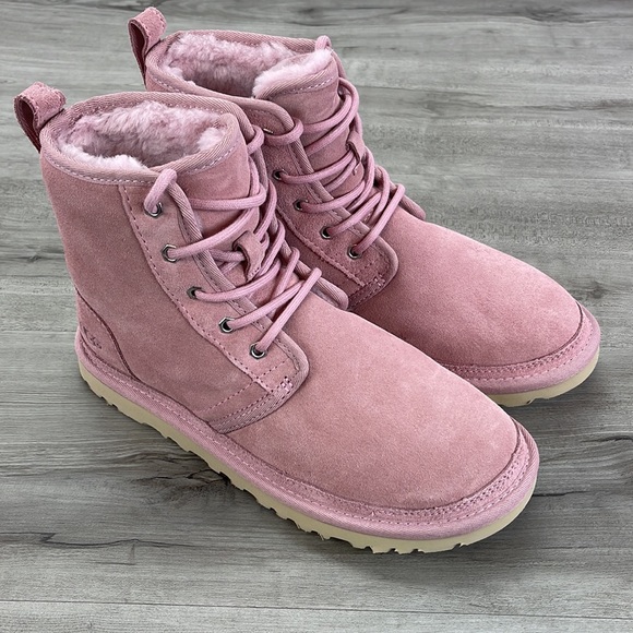 🌿UGG🌿 W NEUMEL HIGH SHOE LACE PINK BOOT - Picture 6 of 16